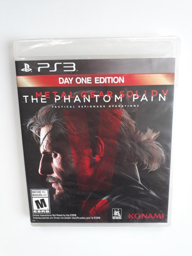 Metal Gear Solid V The Phantom Pain Juego Ps3 Nuevo Sellado