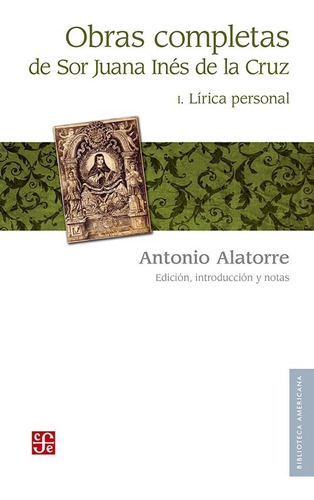 Obras Completas De Sor Juana Ines T. I