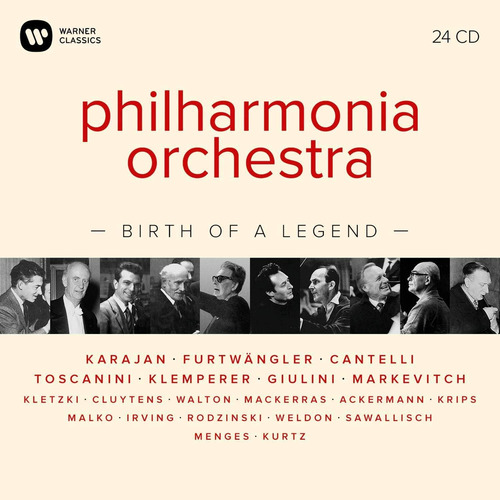Cd: Philharmonia Orchestra: El Nacimiento De Una Leyenda 24c