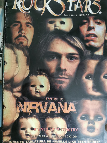 Revista Rockstars Número 2 Especial De Nirvana