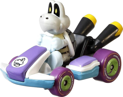 Pacote Com 4 Veículos Hot Wheels Mario Kart, Conjunto De 4 M