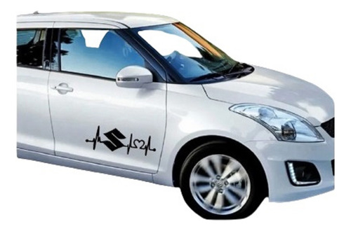 Sticker Frecuencia Para Suzuki Swift Lados Y Cajuela 3pz