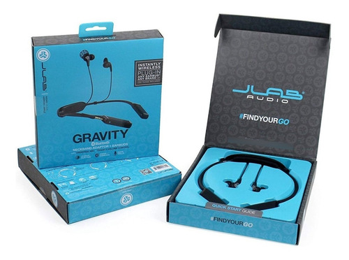 Audifono Gravity Jlab Manos Libres Bluetooth Deportivo Color Negro