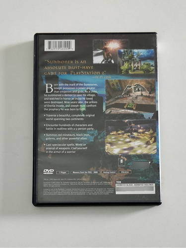 Summoner Playstation 2 Ps2 Original Completo (Usado)