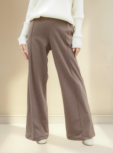Pantalón Palazzo Mujer Con Pespunte Kailashop