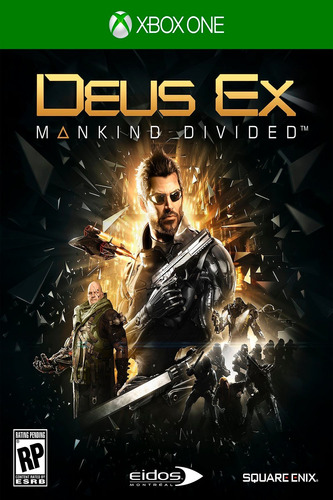 Xbox One Deus Ex Mankind Divided Original Fisico Nuevo Sella