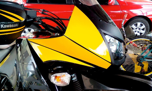 Imagen 3 de 8 de Etiqueta Reflectiva Klr 650 Careta 6 Pza Kawasaki Designpro