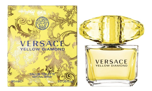 Perfume Dama Versace Yellow Diamond Edt 90 Ml Original