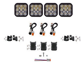 Ss5 Sport Universal Crosslink 4-pod Lightbar White Drivi Eei