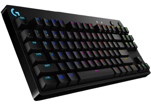 Imagen 2 de 8 de Teclado Gamer Logitech G Pro Mecanico Gx Blue Clicky Rgb