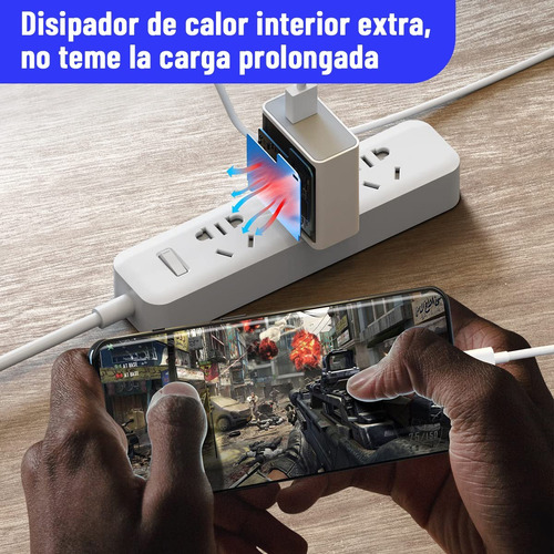 Cargador Genérico 120w Tipo-c Para Smartphones