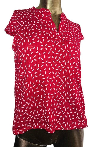 Blusa Fresca/primavera Para Dama Roja