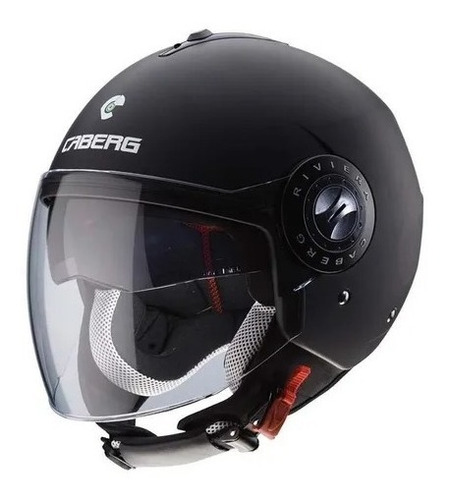 Casco Caberg Riviera V3 Negro Mate (l) - Motor Dos