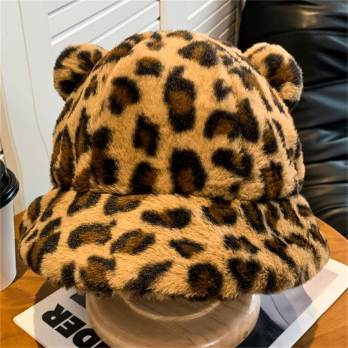 Gorro De Mujer Con Forma De Oso De Peluche Con Forma De Cubo