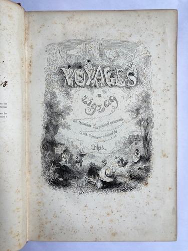 Premiers Voyages En Zigzag. Muy Ilustrado. 1885.