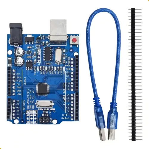 Placa Compatível Com Arduíno Uno R3 Atmega328 Smd Blutu