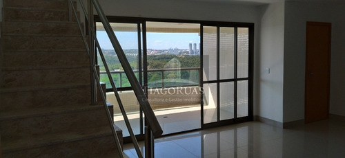 Imagem 29 de 30 de Cobertura 4 Suítes Com Piscina Privativa, 305,96 M², Varanda Gourmet, Deck E Terraço Gourmet. - Ap00076 - 69997653