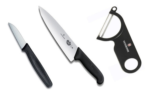 Cuchillo Victorinox Chef 20cm+pelapas+mondador Envio Gratis