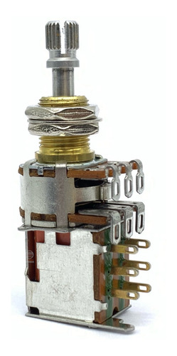Potenciometro Guitarra Push Push Ac250k Logaritimo Vpp4