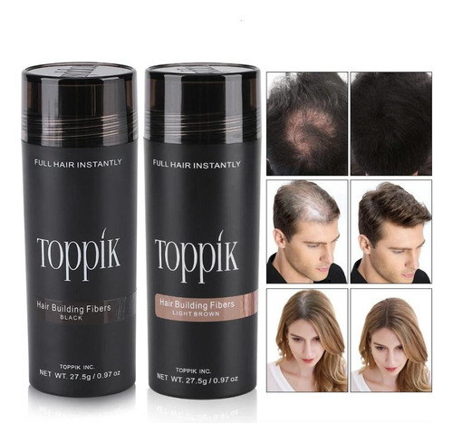 Tienda Fibra Capilar Cabello Calvicie Toppik 27.5gr