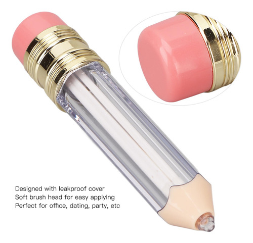 Contenedor De Brillo Labial, 5 Unidades, 5 Ml, Tubo Vacío Co