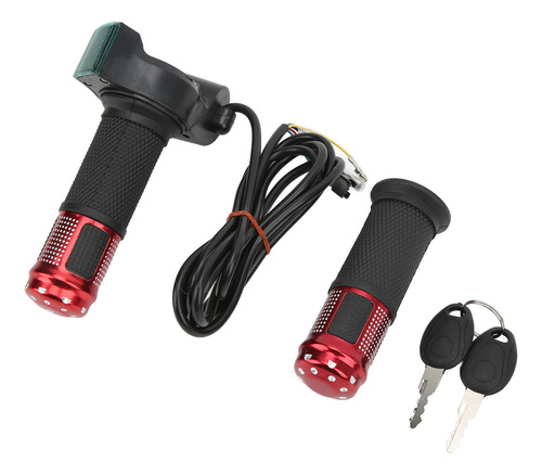 Patinetes Eléctricos Red Digital Throttle Grip Lock, 1 Par