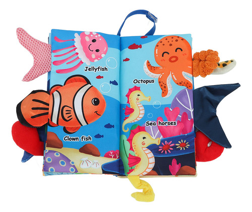 A+ Libro De Tela 3d For Niños