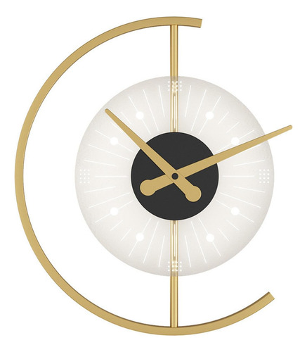 Lámpara De Pared Con Reloj Nórdico De Arte, Accesorios De