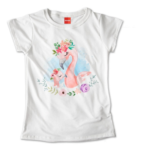 Blusa Mujer Niña Colores Playera Flamingos Mamá E Hija #902