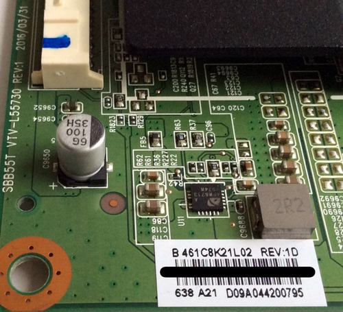 Main / Toshiba 431c8k21l02 / 461c8k21l02 / Modelo 49l621u (Usado)