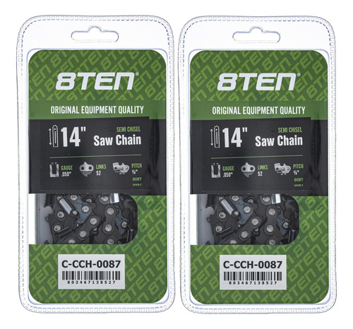 Ten Cadena Motosierra Semi Cincel Dl Para Echo Cs Ryobi