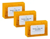 Comprar 3pcs Jabón Aclarante De Limón, Cúrcuma Y Ácido Kójico