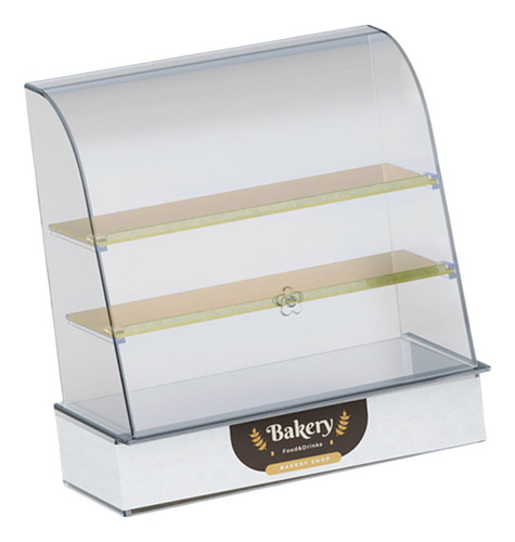 Mueble Para Tartas De Casa De Muñecas A Estante Amarillo