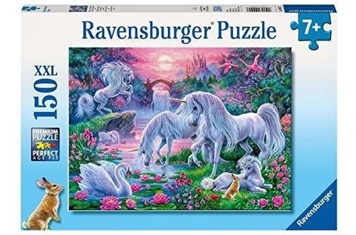 Ravensburger Unicorns In The Sunset Glow - Puzzle De 150 Pie