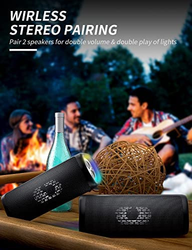 Ortizan M9 Extra Bass Altavoz Portátil Inalámbrico Potente
