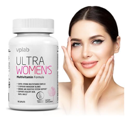 Vplab Ultra Formula Multivitaminica Para Mujer, Suplemento P