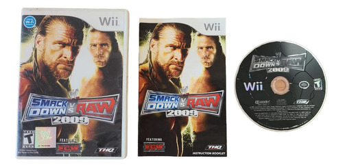 Smack Down Vs Raw 2009 Wii (Reacondicionado)