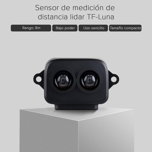 Tf-luna Sensor De Distancia Resolución Lidar 0.2-8m Uart I2c