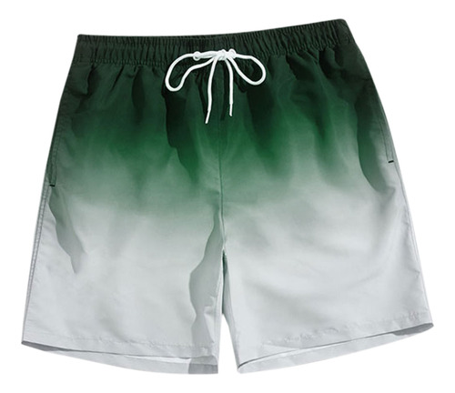 Calção De Banho Gradient, Shorts Masculinos Para Adultos, Na