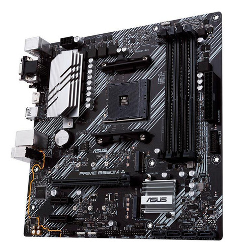 Placa Mãe Asus Prime B550m-a Ryzen Am4 90mb14i0-c1bay0 Ddr4 Preto