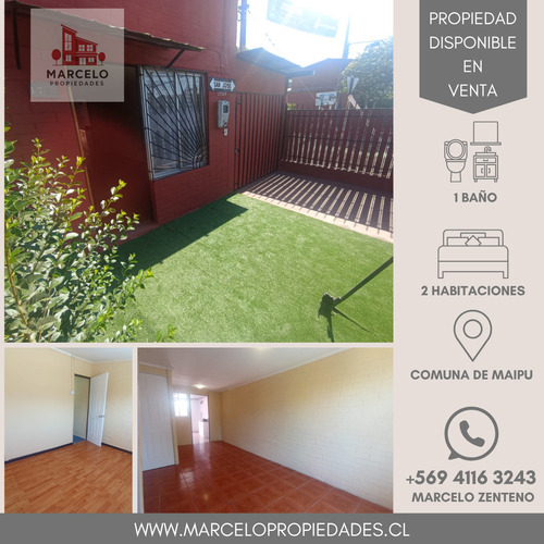 Vendo Casa 2d+1b, Comuna De Maipu. Codigo #1007