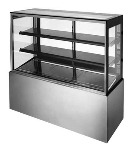 Vitrina Exhibidora Migsa Gn-900r2 Cremería Carnicería Cocina Estilo De Vidrio Recto