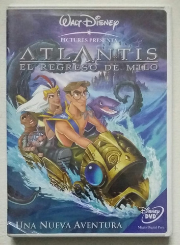 Dvd Atlantis El Regreso De Milo