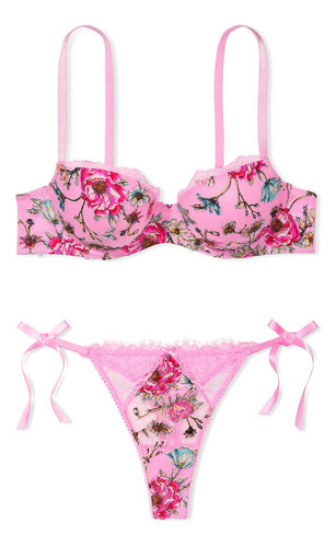 Conjunto Bordado Victoria's Secret 34c