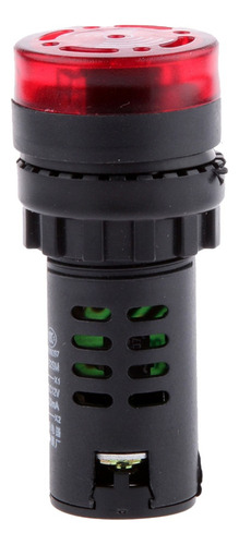 1pcs Ac 220v 22mm Led Lámpara De Luz Indicadora De Alarm [u]