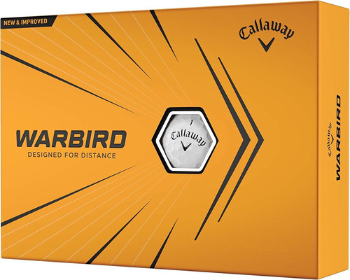 12 Pelotas De Golf Callaway Warbird Blancas