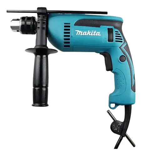 Furadeira martelete parafusadeira elétrica de 13mm Makita HP1640X2