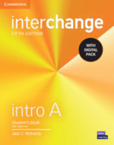 Interchange Intro A - Student's Book With Digital Pack 5th Edition