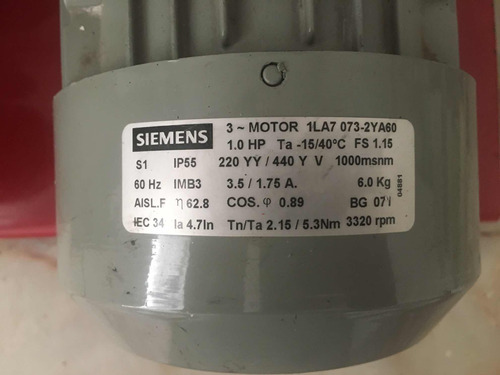 Compresor Hp 1 Siemens Usada