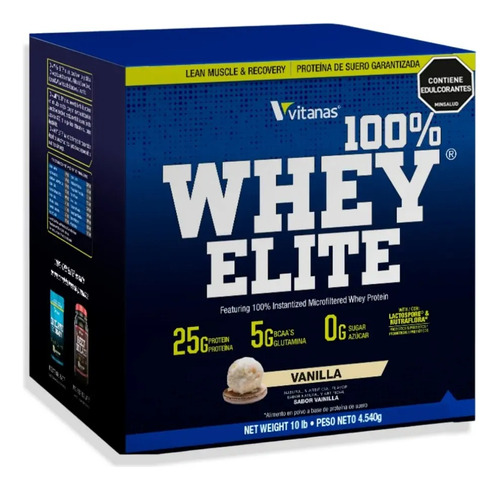 Whey Elite 10lbs Vitanas